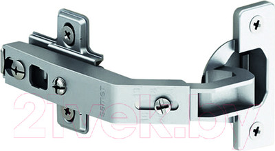 Комплект петель мебельных Samet Star Track / 1018062-10 (10шт, на составную дверь)