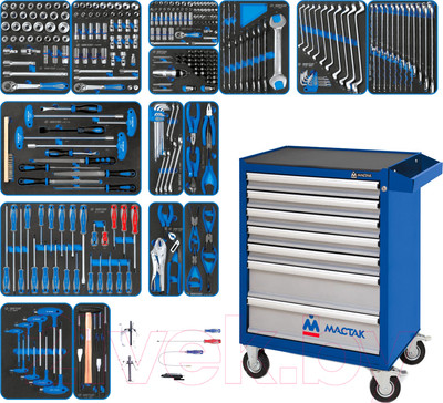 Универсальный набор инструментов King TONY 934-325AMB