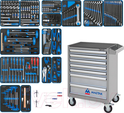 Универсальный набор инструментов King TONY 934-325AMG