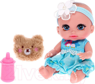 Пупс с аксессуарами Happy Valley Крошка / 7342403 (голубой)
