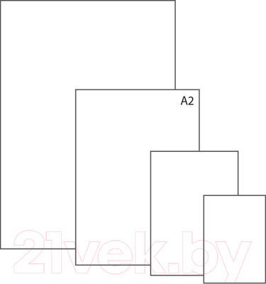 Бумага для рисования ArtSpace А2 / БЧ_48568 (100л)