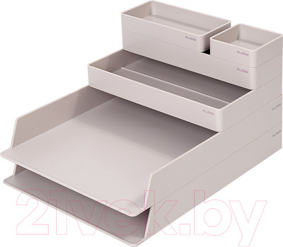 Органайзер настольный Deli Nusign / NS001 (серый)