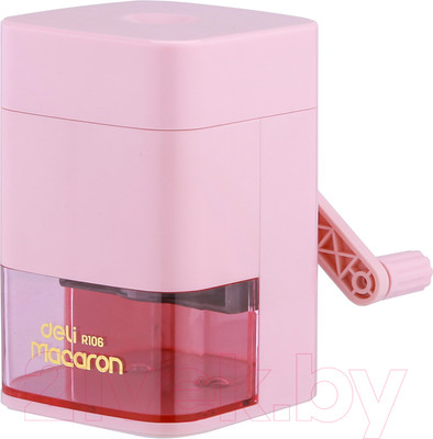 Точилка Deli Macaron / R10604PINK (розовый)
