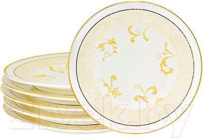 Набор тарелок Lenardi Damask 205-120 (6шт)