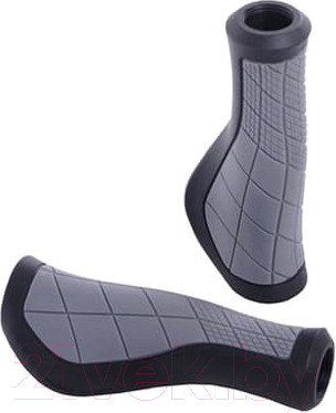 Грипсы для велосипеда Hualong HL-G307GR (серый)