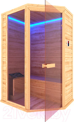 Финская сауна Шингарёв и Ко Угловая 2-местная
