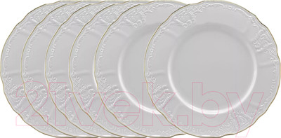 Набор тарелок Lenardi Maria Gold 226-003 (6шт)