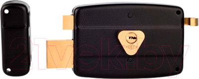 Замок накладной Kale Kilit 2001A / 157C0000007/1 (черный, 3 ключа)