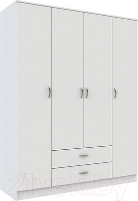 Шкаф Anrex Romana 4D2S (белый)