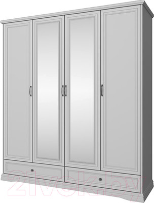 Шкаф Anrex Valencia 4DG2SZ (серый)