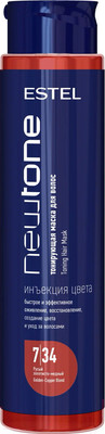 Тонирующая маска для волос Estel Newtone Haute Couture 7/34 (400мл, Golden-Copper Blond)