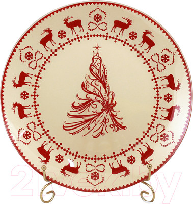 Набор тарелок NiNaGlass Елочка 85-151-30 / 4840163092 (2шт)