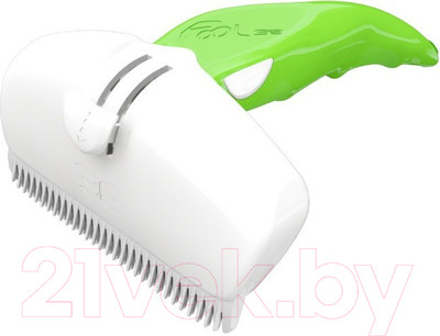 Щетка для животных FoOLee Easee Dog Large / FL2128 (зеленый)