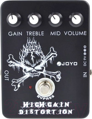 Педаль электрогитарная Joyo JF-04-High-Gain-Dist 