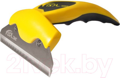 Щетка для животных FoOLee One Large / FL0278 (желтый)