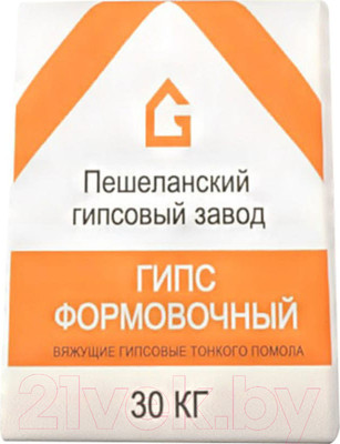 Гипс строительный Пешелань Формовочный (30кг)
