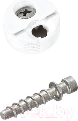 Комплект креплений мебельных Samet 108803 (20шт, белый)