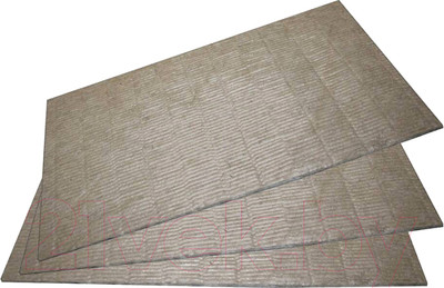 Базальтовый картон LK Фольгированный 1000x600x10мм (3шт)