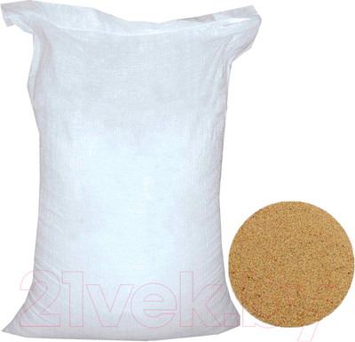 Кварцевый песок СТД Петрострой Фракция 0.5-0.8мм (25кг)