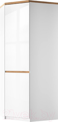 Шкаф Anrex Taurus 1DGP (белый/дуб вотан)