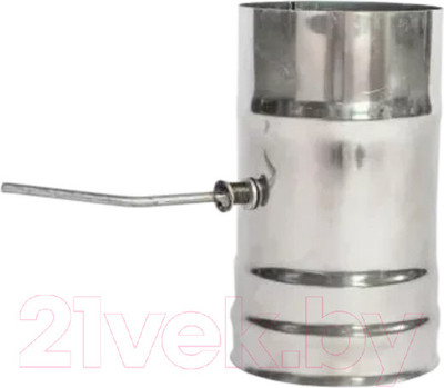 Шибер для дымохода UMKPRO 0.2м 115 AISI 439/1мм