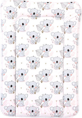Пеленальный матрас Polini Kids Коала на комод 70x50 / 0002630