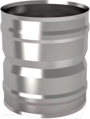 Переходник для дымохода UMKPRO 115х115 AISI 439/1мм 130мм