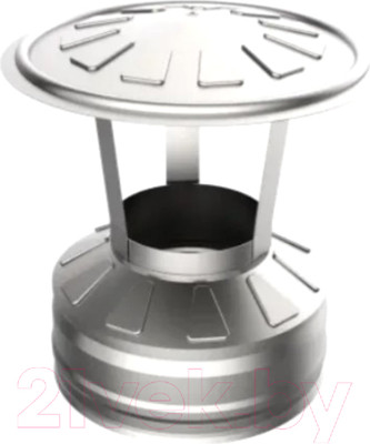 Колпак для дымохода UMKPRO 120х200 AISI 439/439 0.5мм/0.5мм (К) тип-2