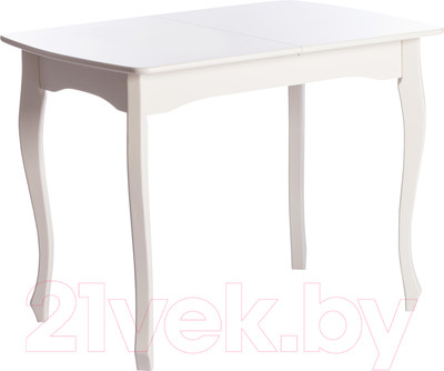 Обеденный стол Tetchair Caterina Provence 100+30x70x75 (бук/Ivory White)