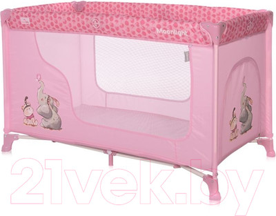 Кровать-манеж Lorelli Moonlight 1 Mellow Rose Fellows / 10080392363