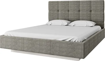 Двуспальная кровать Anrex Modern 160 М ПМ (персидский жемчуг/лофт серый)