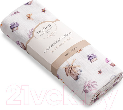Пеленка детская Perina МП.2-13x10-2.3 (овечки)