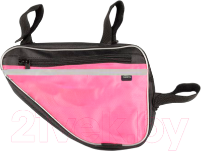 Сумка велосипедная Indigo Sport SM-419 (черный/розовый)