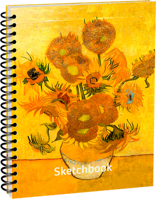 Скетчбук Попурри Ван Гог. Подсолнухи