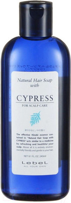 Шампунь для волос Lebel Против перхоти Natural Hair Soap Cypress (240мл)