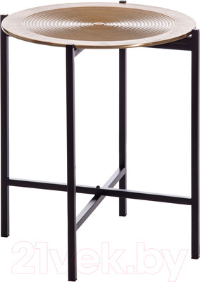 Журнальный столик Tetchair Secret De Maison Bloom (алюминиевый сплав/черный/античная медь)