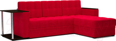 Диван угловой Mebel-Ars Атланта (красный)