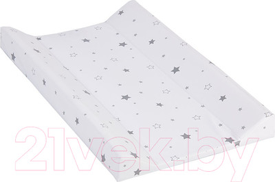 Доска пеленальная Polini Kids Звездное сияние / 0002627-14 (белый/серый)