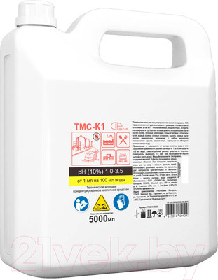 Универсальное чистящее средство ДиСип Техническое Кислотное ТМС-К1 (5л)