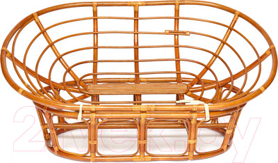 Кресло садовое Tetchair Mamasan 23/02 W без подушки (коньяк)