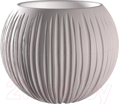Кашпо La Decoro Сфера КШ-9766 (серый жемчуг)