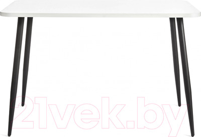 Обеденный стол Tetchair Pluto (белый/черный)