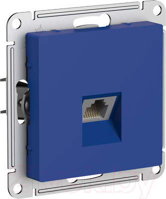 Розетка Systeme (Schneider) Electric AtlasDesign ATN001183 (аквамарин)