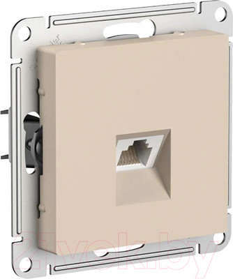 Розетка Systeme (Schneider) Electric AtlasDesign ATN001283 (песочный)