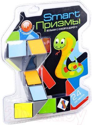 Игра-головоломка Bondibon Smart Призмы Пестрая змейка / ВВ5881