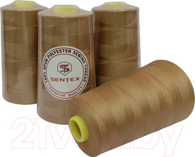 Набор швейных ниток Sentex 100% полиэстер 50/2 5000 ярдов 1174 (4шт)