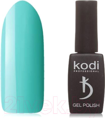Гель-лак для ногтей Kodi №40 AQ Ментоловый без перламутра и блесток (8мл)