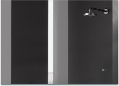 Зеркало Алмаз-Люкс Delhi 7050sh-6 (70x50см, с подсветкой, с сенсорной кнопкой и подогревом)