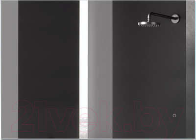 Зеркало Алмаз-Люкс Delhi 7050sh-6 (70x50см, с подсветкой, с сенсорной кнопкой и подогревом)