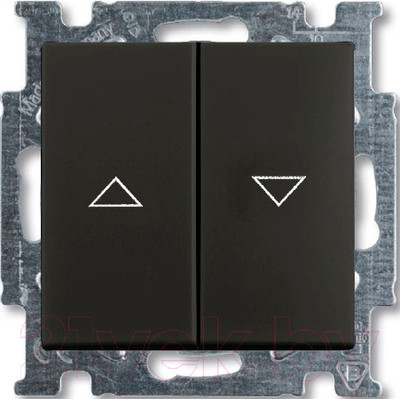 Выключатель ABB Basic 55 1413-0-1098 (шато-черный)